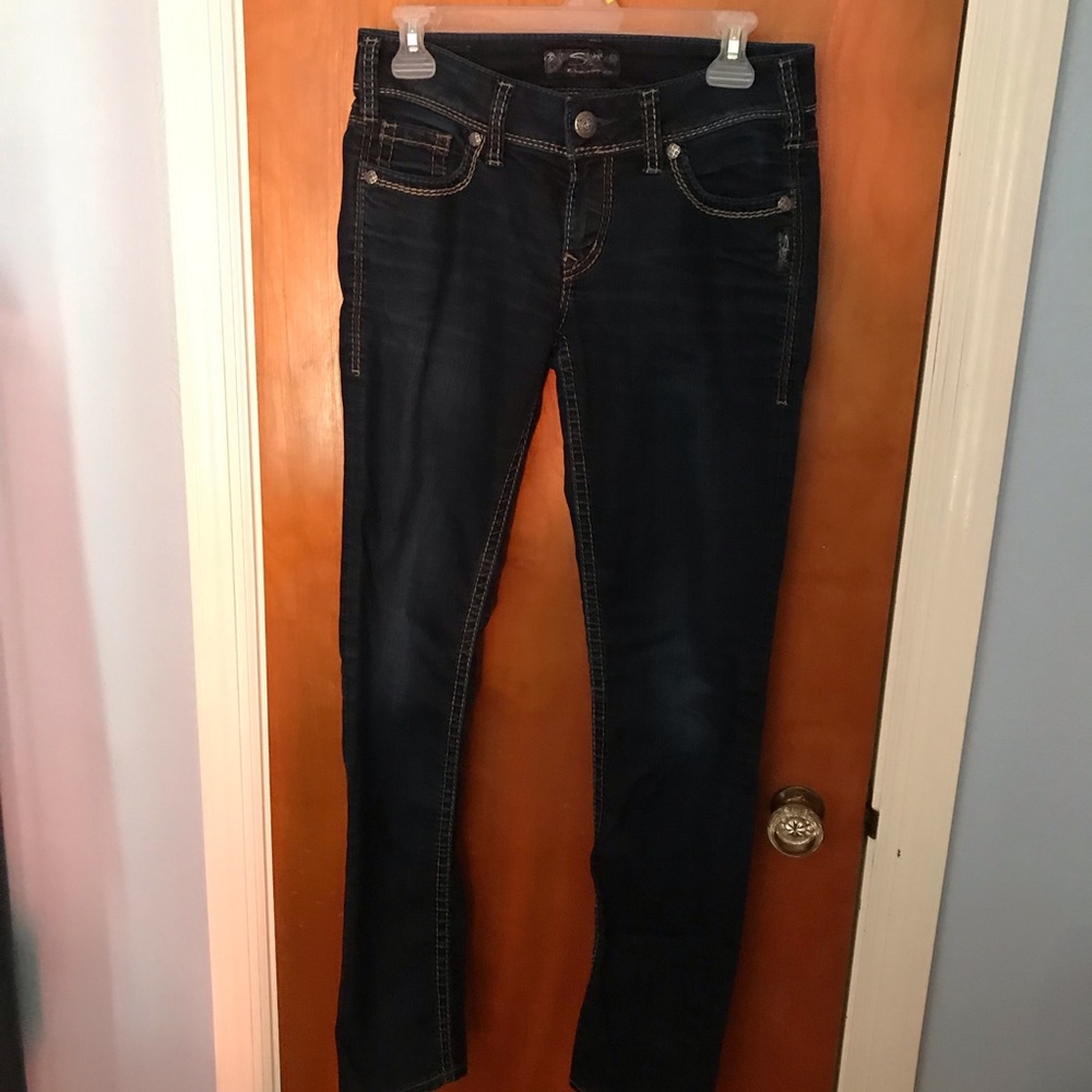 Silver Suki Skinny Jeans